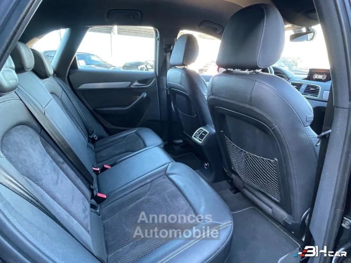 Audi Q3 20 TDI 150 S-TRONIC S-LINE - Cuir alcantara chauffants - Phares LED - Suivi complet - 15