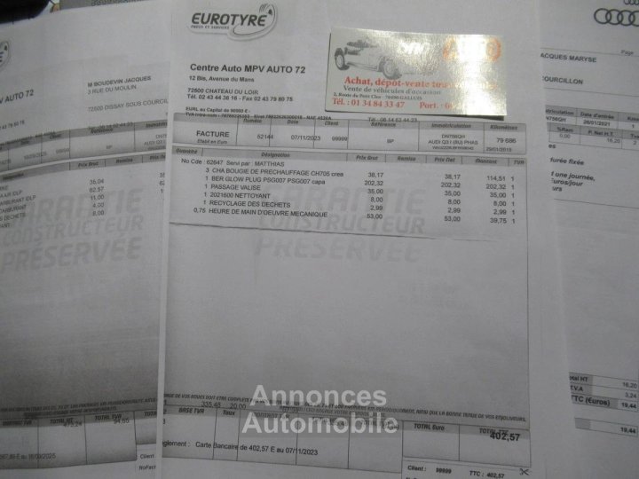 Audi Q3 20 TDI 184 ch quattro S tronic S line GARANTIE 12 MOIS - 20