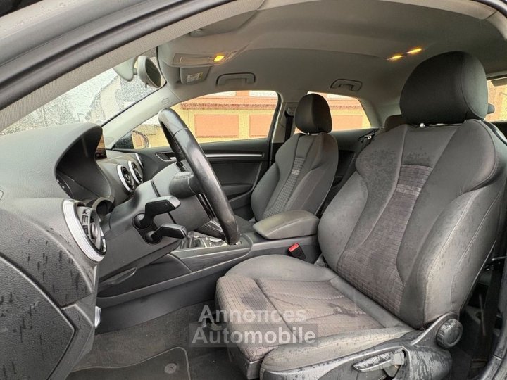 Audi A3 Sportback 16 tdi 105 advanced plus start-stop-sieges chauffants-garantie 12 mois - 8