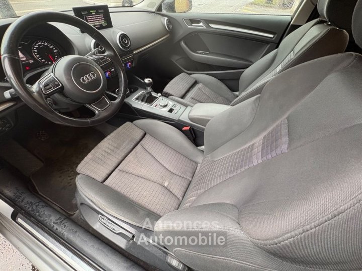 Audi A3 Sportback 16 tdi 105 advanced plus start-stop-sieges chauffants-garantie 12 mois - 10