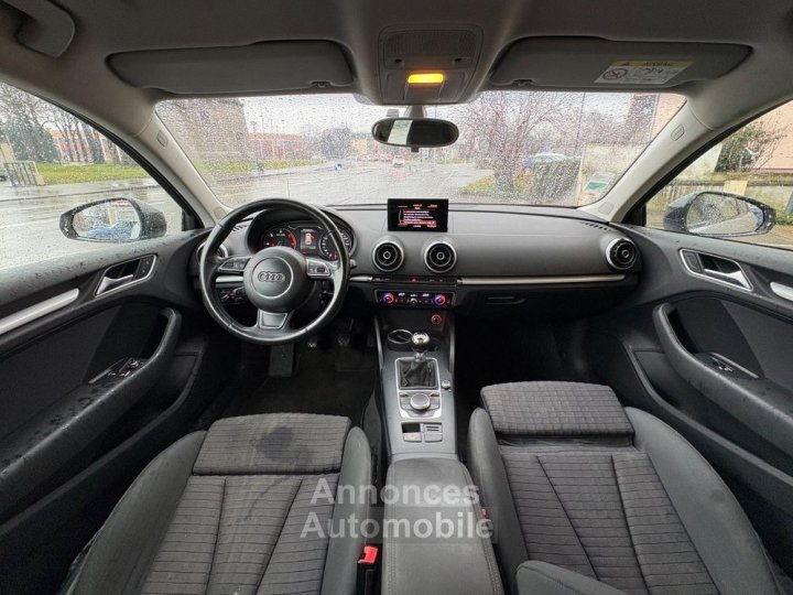 Audi A3 Sportback 16 tdi 105 advanced plus start-stop-sieges chauffants-garantie 12 mois - 14