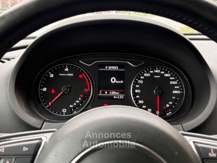 Audi A3 Sportback 16 tdi 105 advanced plus start-stop-sieges chauffants-garantie 12 mois - 16