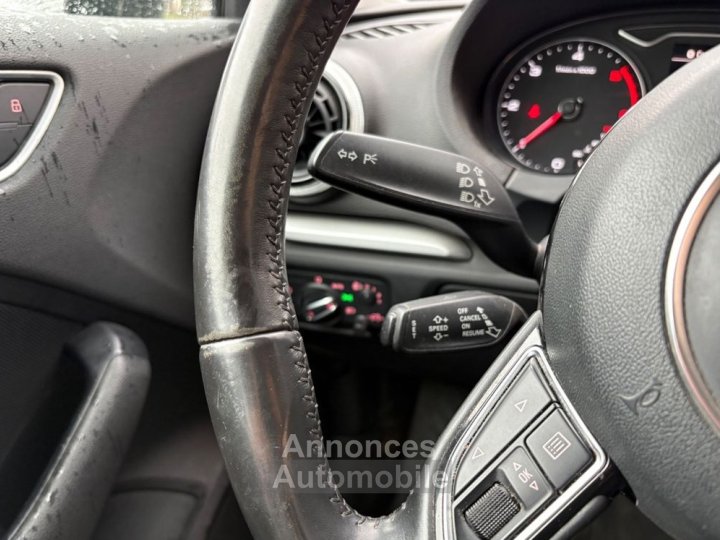 Audi A3 Sportback 16 tdi 105 advanced plus start-stop-sieges chauffants-garantie 12 mois - 23