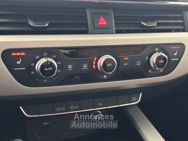 Audi A4 BREAK 20TDi SPORT-COCKPIT-GPS-CUIR-SHADOWLINE-PDC - 19