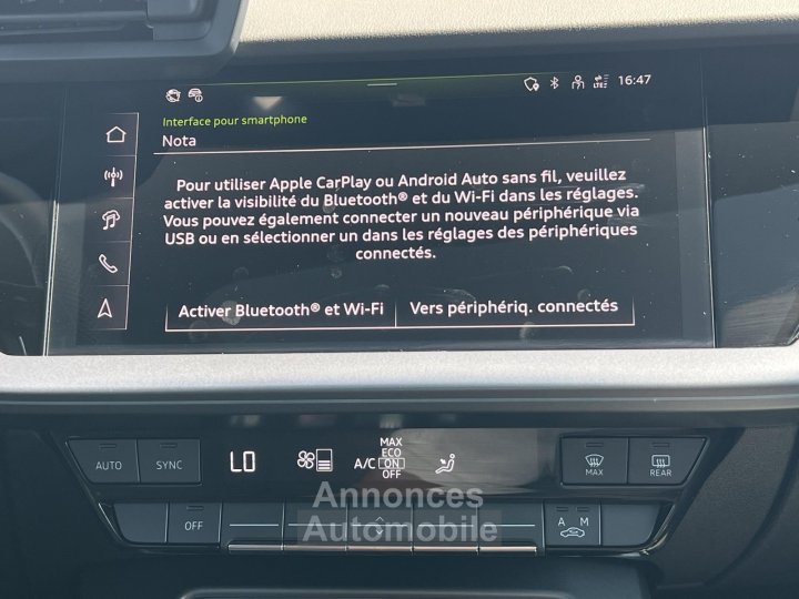 Audi A3 Sportback TFSI Mild Hybrid 150 S tronic 7 S line - 21