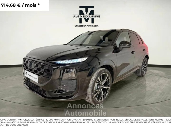 Audi Q3 DIESEL TDI 150 ch S tronic 7 S line - 1