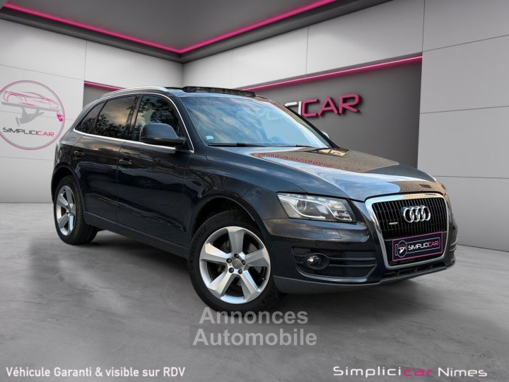 Audi Q5 20 TDI 170 Quattro Ambition Luxe S tronic 7 - Toit Ouvrant - Si&egrave;ges chauffants - GARANTIE 3 MOIS - 1