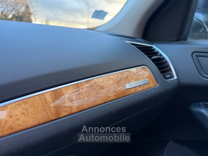 Audi Q5 20 TDI 170 Quattro Ambition Luxe S tronic 7 - Toit Ouvrant - Si&egrave;ges chauffants - GARANTIE 3 MOIS - 25