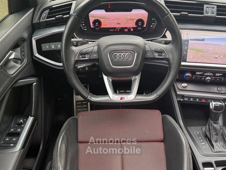 Audi Q3 Sportback 15 35 tfsi 150 mhev s-line bva toit ouvrant - 22