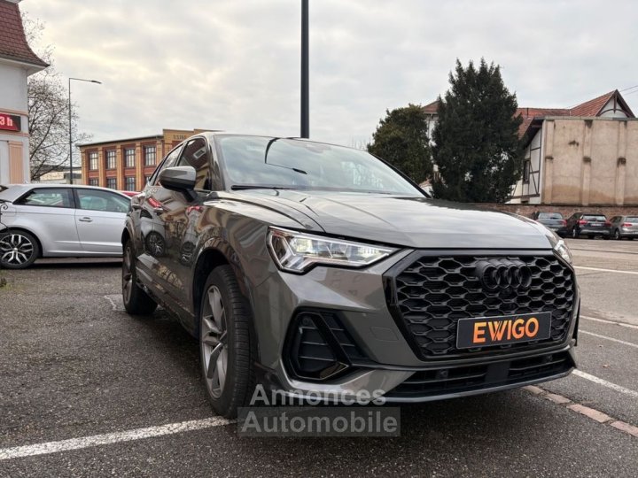 Audi Q3 Sportback 15 35 tfsi 150 s-line s-tronic 7 black edition bva toit ouvrant garantie constructeur - 8