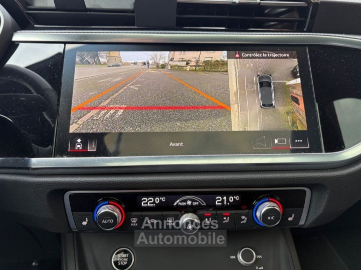 Audi Q3 Sportback 15 35 tfsi 150 s-line s-tronic 7 black edition bva toit ouvrant garantie constructeur - 19