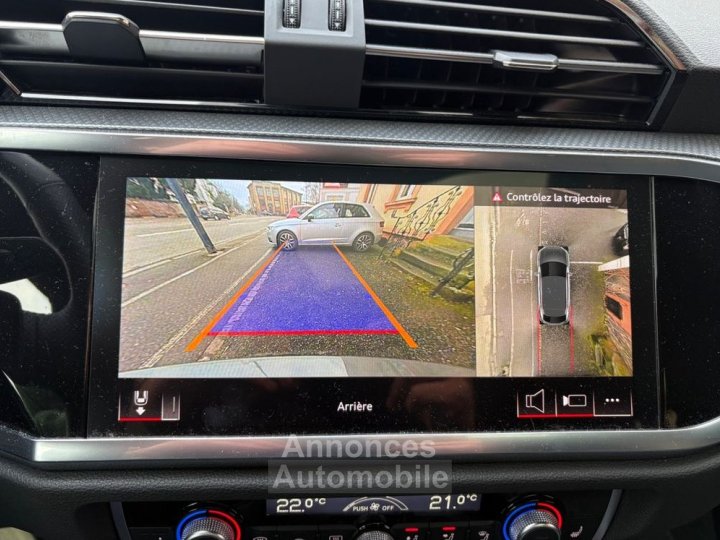 Audi Q3 Sportback 15 35 tfsi 150 s-line s-tronic 7 black edition bva toit ouvrant garantie constructeur - 20