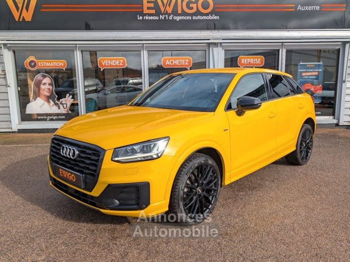 Audi Q2 14 35 tfsi 150ch s-line bva entretien siege chauffant apple carplay camera recul - 1