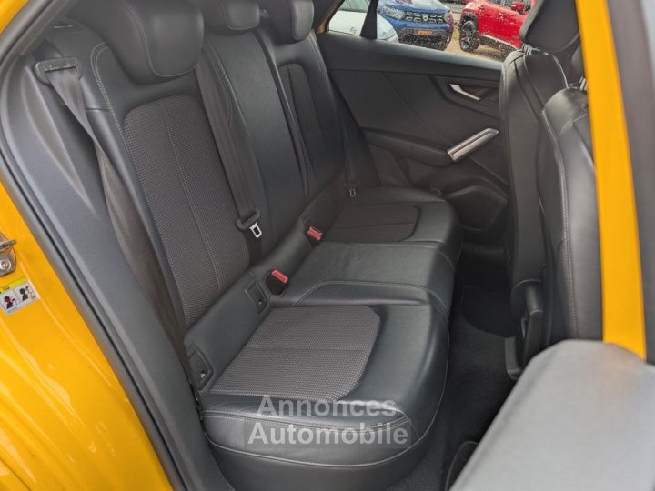 Audi Q2 14 35 tfsi 150ch s-line bva entretien siege chauffant apple carplay camera recul - 10