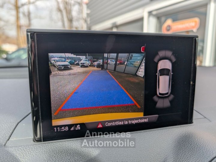 Audi Q2 14 35 tfsi 150ch s-line bva entretien siege chauffant apple carplay camera recul - 14