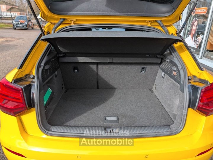 Audi Q2 14 35 tfsi 150ch s-line bva entretien siege chauffant apple carplay camera recul - 18