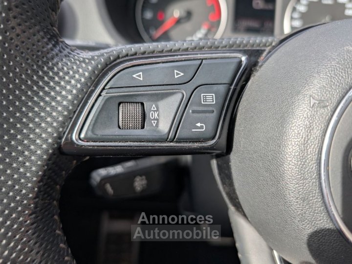 Audi Q2 14 35 tfsi 150ch s-line bva entretien siege chauffant apple carplay camera recul - 28