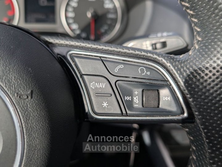 Audi Q2 14 35 tfsi 150ch s-line bva entretien siege chauffant apple carplay camera recul - 30