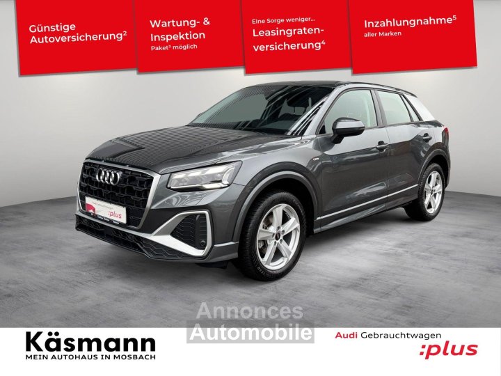 Audi Q2 S line 35TFSI MATRIX AHK NAV KAM SHZ - 1