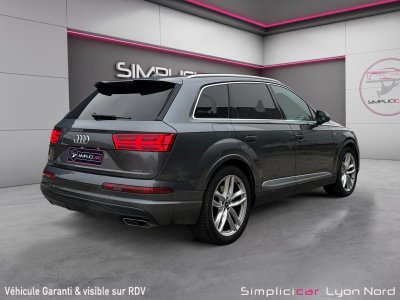 Audi Q7 30 V6 TDI Clean Diesel 272 Tiptronic 8 Quattro 7pl Sline/Affichage t&ecirc;te haute/Attelage &eacute;lectrique/Pack Bose/Garantie 12 mois   - 5