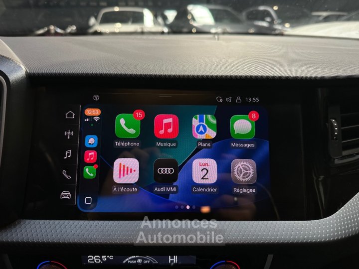 Audi A1 Sportback 35 TFSI 150 ch S tronic 7 Advanced TVA RECUPERABLE / 1&Egrave;RE MAIN - 22