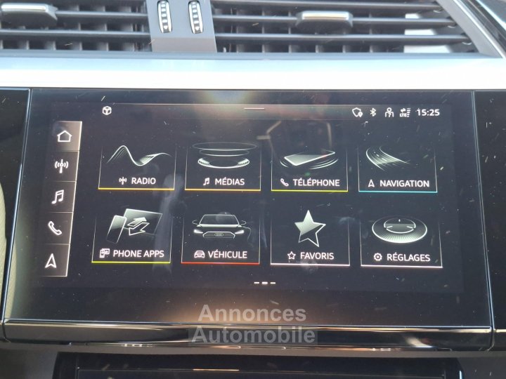 Audi Q8 E-TRON SPORTBACK e-tron Sportback 55 408 ch 114 kWh Quattro S line - 25