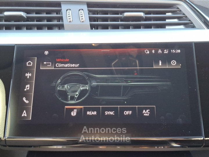 Audi Q8 E-TRON SPORTBACK e-tron Sportback 55 408 ch 114 kWh Quattro S line - 28