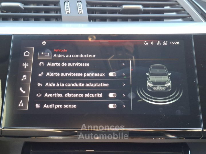 Audi Q8 E-TRON SPORTBACK e-tron Sportback 55 408 ch 114 kWh Quattro S line - 35