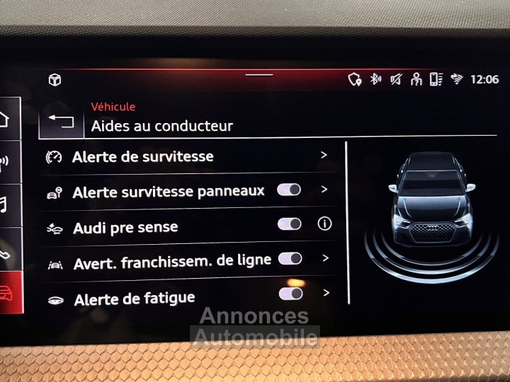 Audi A1 Sportback 30 TFSI 116 ch S tronic 7 S Line - 37