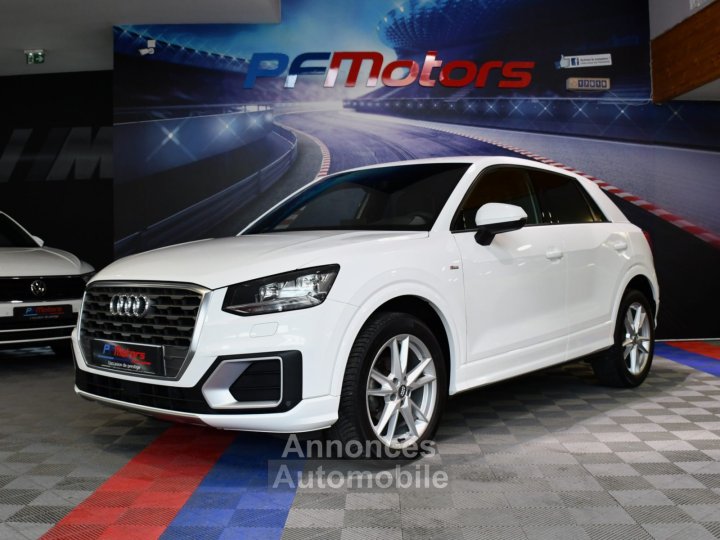 Audi Q2 S-Line 35 TFSI 150 S-Tronic GPS Virtual Caméra Bang Olufsen Pré Sense Régulateur Semi Cuir JA 18 Garantie 16/05/2026 - 1