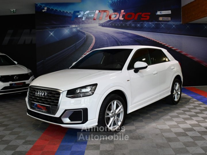 Audi Q2 S-Line 35 TFSI 150 S-Tronic GPS Virtual Caméra Bang Olufsen Pré Sense Régulateur Semi Cuir JA 18 Garantie 16/05/2026 - 4