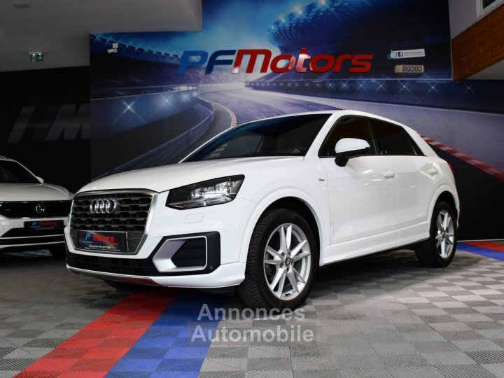 Audi Q2 S-Line 35 TFSI 150 S-Tronic GPS Virtual Caméra Bang Olufsen Pré Sense Régulateur Semi Cuir JA 18 Garantie 16/05/2026 - 6
