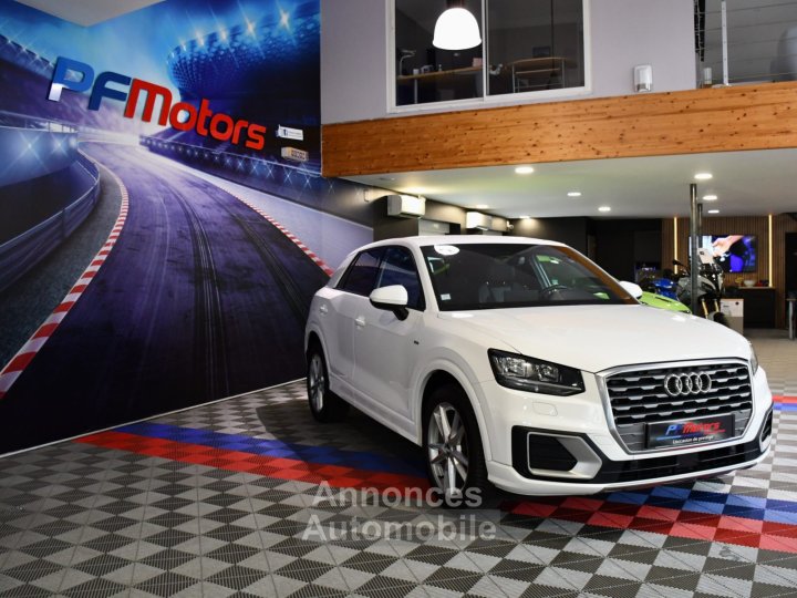 Audi Q2 S-Line 35 TFSI 150 S-Tronic GPS Virtual Caméra Bang Olufsen Pré Sense Régulateur Semi Cuir JA 18 Garantie 16/05/2026 - 8