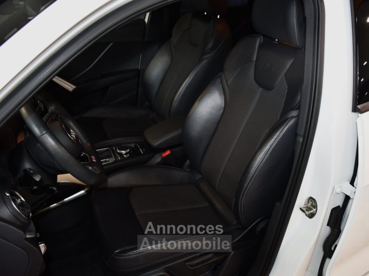 Audi Q2 S-Line 35 TFSI 150 S-Tronic GPS Virtual Caméra Bang Olufsen Pré Sense Régulateur Semi Cuir JA 18 Garantie 16/05/2026 - 13
