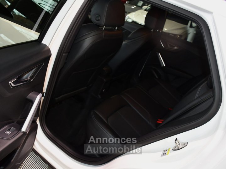 Audi Q2 S-Line 35 TFSI 150 S-Tronic GPS Virtual Caméra Bang Olufsen Pré Sense Régulateur Semi Cuir JA 18 Garantie 16/05/2026 - 14