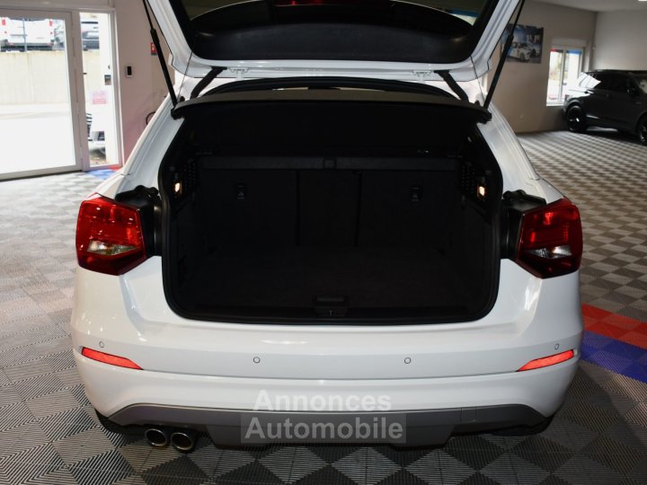 Audi Q2 S-Line 35 TFSI 150 S-Tronic GPS Virtual Caméra Bang Olufsen Pré Sense Régulateur Semi Cuir JA 18 Garantie 16/05/2026 - 15