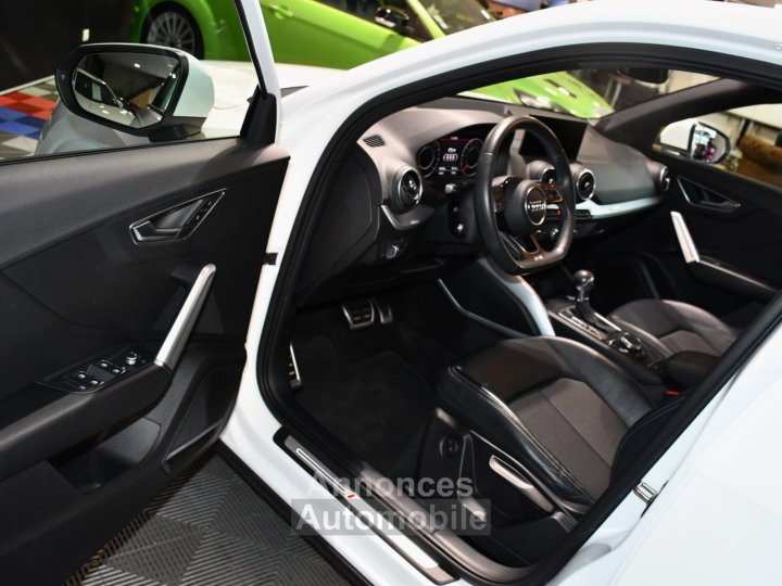 Audi Q2 S-Line 35 TFSI 150 S-Tronic GPS Virtual Caméra Bang Olufsen Pré Sense Régulateur Semi Cuir JA 18 Garantie 16/05/2026 - 27