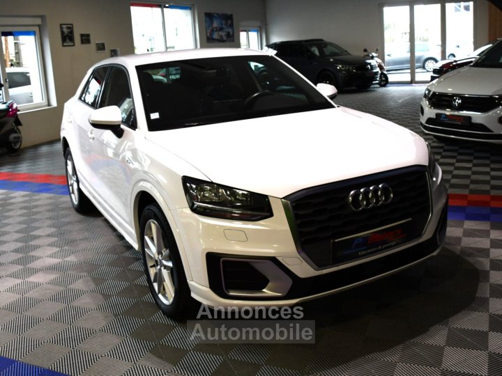 Audi Q2 S-Line 35 TFSI 150 S-Tronic GPS Virtual Caméra Bang Olufsen Pré Sense Régulateur Semi Cuir JA 18 Garantie 16/05/2026 - 28