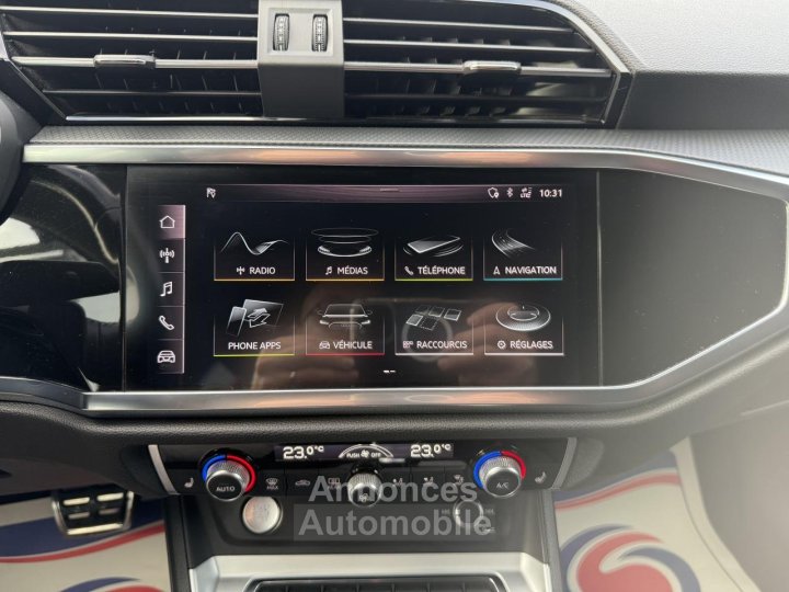 Audi Q3 15 35 TFSI - 150 - BV S-tronic - Limited - CARPLAY %2B RADAR AR - 19
