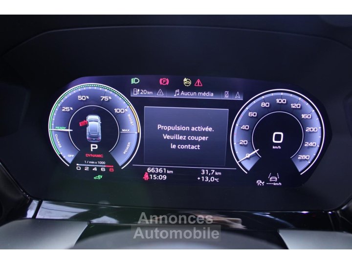 Audi A3 Sportback 40 TFSI e - S line - 204 - BV S-Tronic 6 - 14