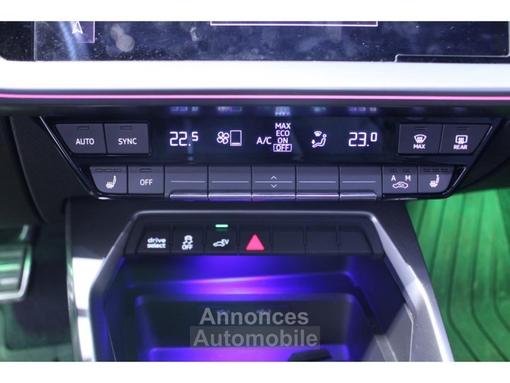 Audi A3 Sportback 40 TFSI e - S line - 204 - BV S-Tronic 6 - 20