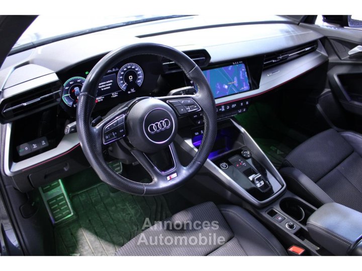 Audi A3 Sportback 40 TFSI e - S line - 204 - BV S-Tronic 6 - 37