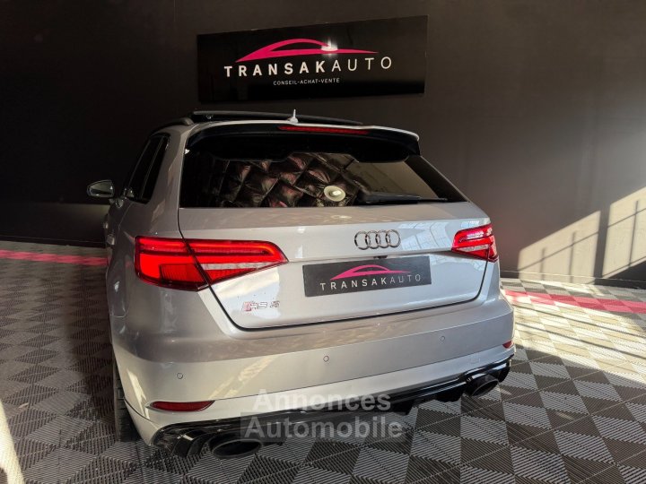 Audi RS3 SPORTBACK 25 TFSI 400 S tronic 7 Quattro - VEHICULE FRANCAIS / TOIT OUVRANT / BANG OLUFSEN - 5