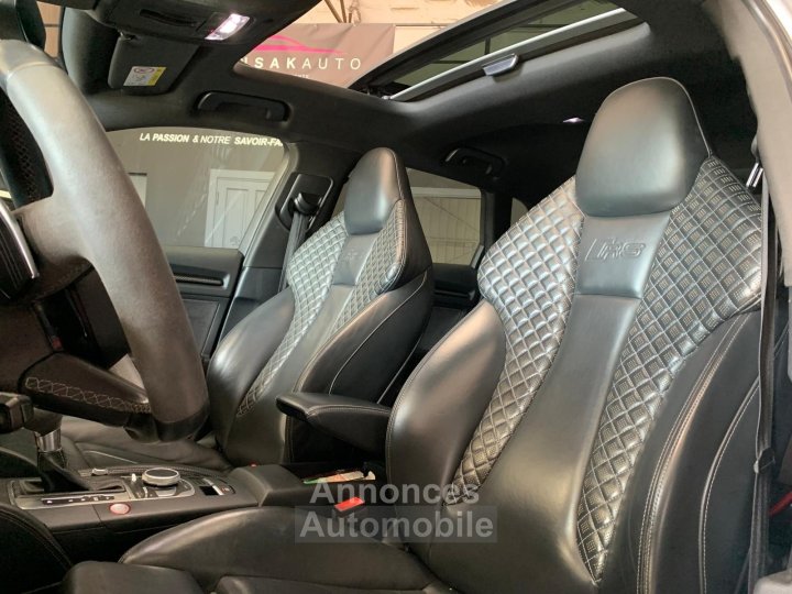 Audi RS3 SPORTBACK 25 TFSI 400 S tronic 7 Quattro - VEHICULE FRANCAIS / TOIT OUVRANT / BANG OLUFSEN - 8