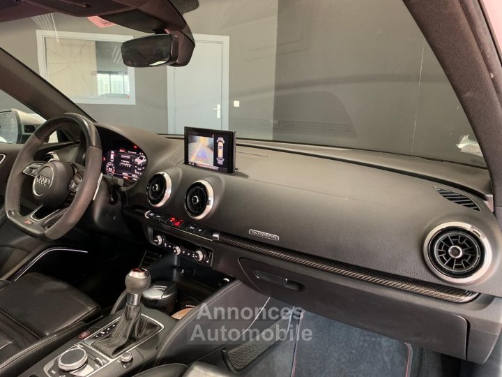 Audi RS3 SPORTBACK 25 TFSI 400 S tronic 7 Quattro - VEHICULE FRANCAIS / TOIT OUVRANT / BANG OLUFSEN - 14
