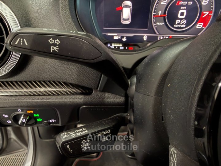 Audi RS3 SPORTBACK 25 TFSI 400 S tronic 7 Quattro - VEHICULE FRANCAIS / TOIT OUVRANT / BANG OLUFSEN - 19