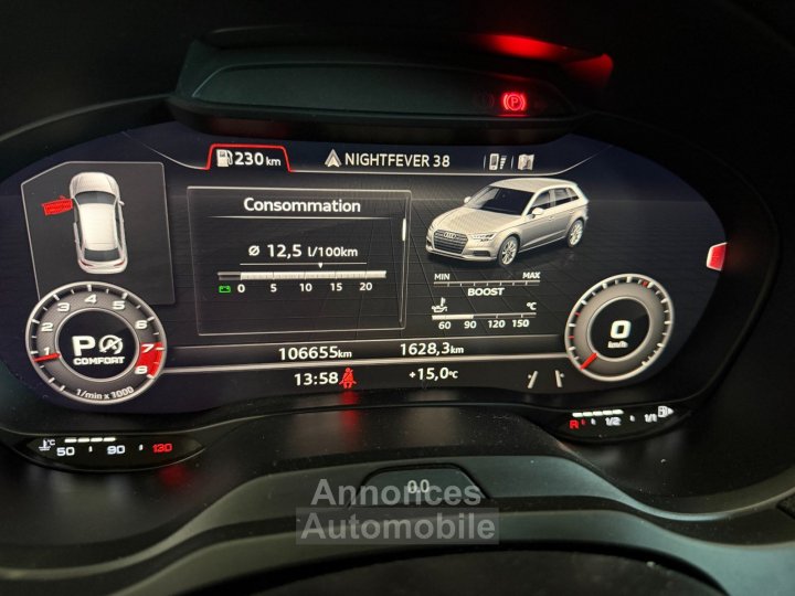 Audi RS3 SPORTBACK 25 TFSI 400 S tronic 7 Quattro - VEHICULE FRANCAIS / TOIT OUVRANT / BANG OLUFSEN - 23