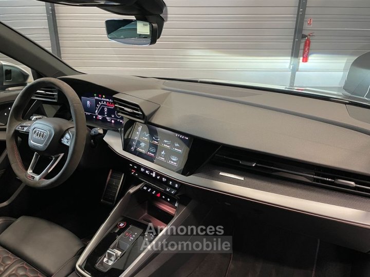 Audi RS3 – 400cv Malus payé Garantie 12 mois offerte 17 500 km Freins céramiques Pack dynamique RS BO - 8
