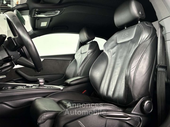 Audi A5 Coupé 20 TDi FULL S-LINE-GPS-CUIR-ATTELAGE-PDC - 17