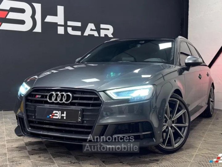Audi S3 Sportback 8V2 / Toit ouvrant / Si&egrave;ges diamants / Bang&Olufsen / Cam&eacute;ra / Suivi complet - 1